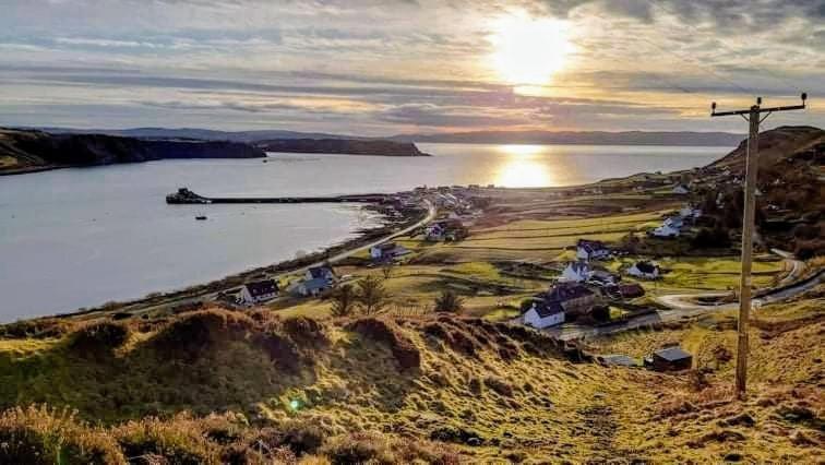 Uig Chalets Idrigill Hill Chalet ภายนอก รูปภาพ